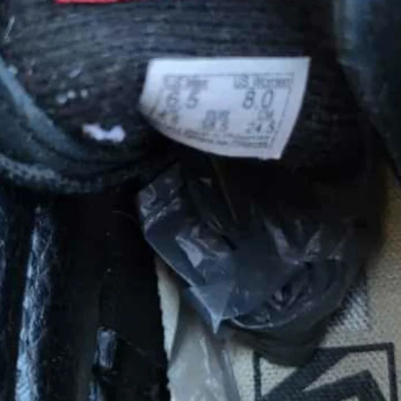 Vans Hi Top Skate Skateboard Old Skool Black Athletic Sneaker Women 8 Men 6.5 SK - Picture 9 of 12